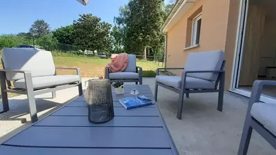 Coin salon dans l'établissement La Bucolique