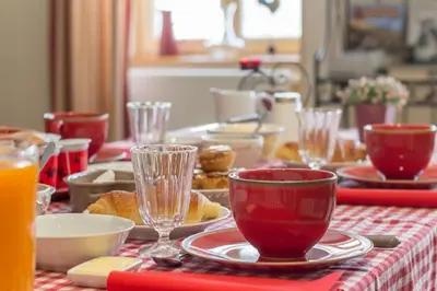 Nourriture dans le B&B/chambre d'hôtes ou à proximité