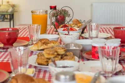Nourriture dans le B&B/chambre d'hôtes ou à proximité