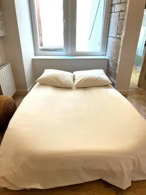 Un ou plusieurs lits dans un hébergement de l'établissement La Duchesse - Grand Appartement - Avec Climatisation