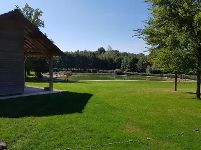 Paysage naturel près de la maison de vacances