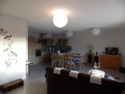 Cuisine ou kitchenette dans l'établissement Gite Le Petit Pied-à-Terre