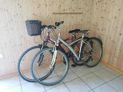 Vélo sur le terrain de l'établissement Studio Duplex avec jardin - La voie des Salines ou dans les environs