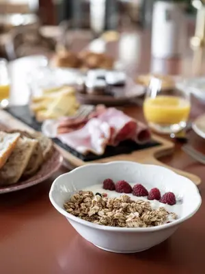 Nourriture dans le B&B/chambre d'hôtes ou à proximité
