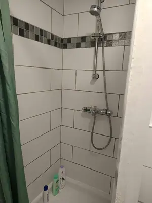 Salle de bains dans l'établissement Studio blanctout équipé wifi