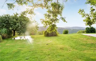 Paysage naturel près de la maison de vacances