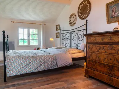 Un ou plusieurs lits dans un hébergement de l'établissement Holiday Home Le Glaude by Interhome