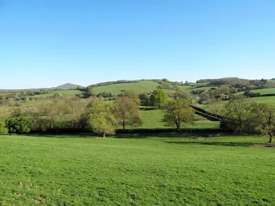 Paysage naturel près de la maison de vacances