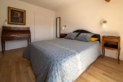 Un ou plusieurs lits dans un hébergement de l'établissement La Maison de Beaume