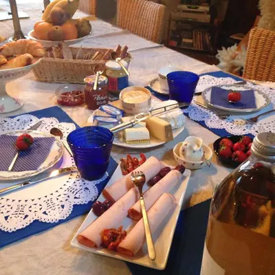 Nourriture dans le B&B/chambre d'hôtes ou à proximité