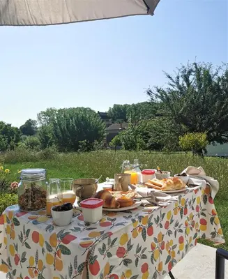 Nourriture dans le B&B/chambre d'hôtes ou à proximité