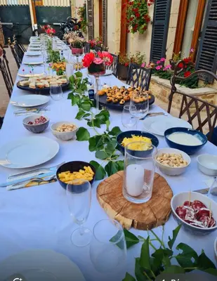 Nourriture dans le B&B/chambre d'hôtes ou à proximité