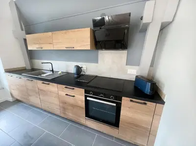 Cuisine ou kitchenette dans l'établissement Le Dolce 65m2 Centre de Dijon 4 personnes
