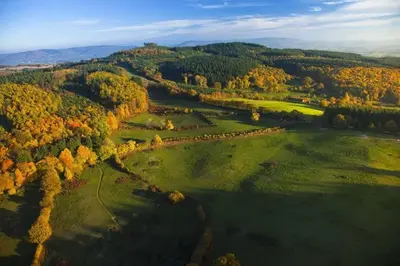Paysage naturel près de la maison de vacances