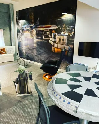 Coin salon dans l'établissement Les Jedis Saint Jean de Losne, La Diligence & escape game immersif
