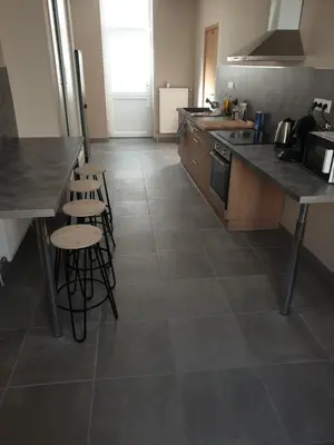 Cuisine ou kitchenette dans l'établissement SCI EMEL