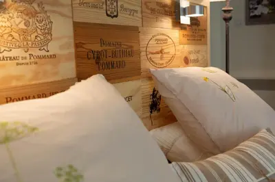 Un ou plusieurs lits dans un hébergement de l'établissement Le Clos de la Chouette