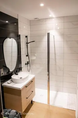 Salle de bains dans l'établissement Chez Agnès