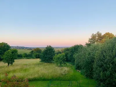 Paysage naturel près de la maison de vacances