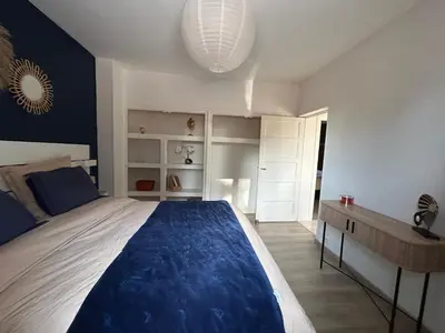 Un ou plusieurs lits dans un hébergement de l'établissement Home Lyla