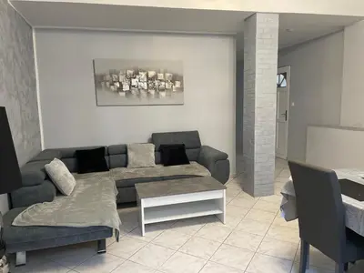 Coin salon dans l'établissement Appartement hyper centre