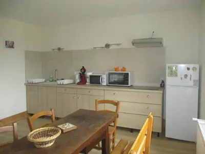 Cuisine ou kitchenette dans l'établissement Appartement La petite Résie