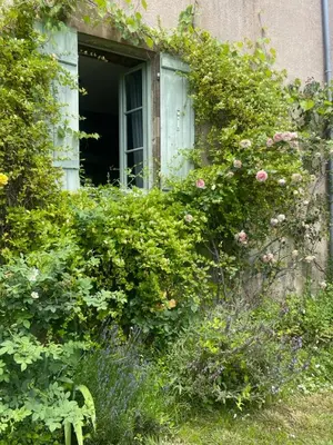 Jardin de l'établissement Chez Katia