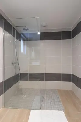 Salle de bains dans l'établissement La Cascade