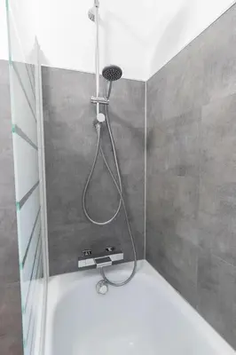 Salle de bains dans l'établissement Cabana & L'Ain, Lune & L'Eau