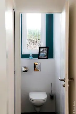 Salle de bains dans l'établissement Maison « De Ville en Vigne »