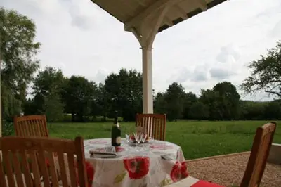 Boissons dans l'établissement Loisy - Lovely Holiday House with Swimming Pool