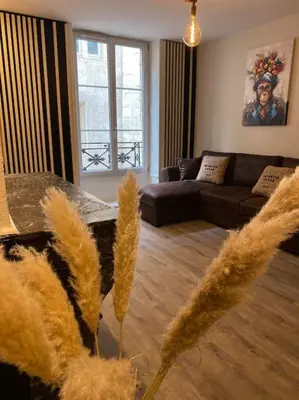 Coin salon dans l'établissement Bienvenue à l'Appart' de Louis !