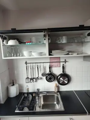 Cuisine ou kitchenette dans l'établissement Idéalement situé pour tous Dijon