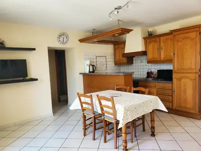 Cuisine ou kitchenette dans l'établissement Oncle xa