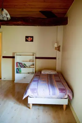 Un ou plusieurs lits dans un hébergement de l'établissement La Grange du bois