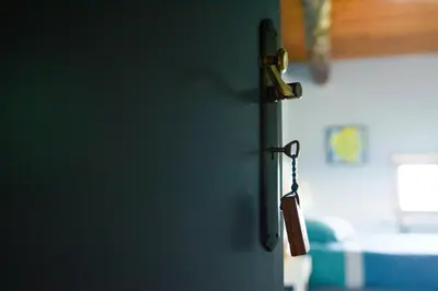 Un ou plusieurs lits dans un hébergement de l'établissement La Grange du bois