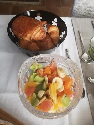 Nourriture dans le B&B/chambre d'hôtes ou à proximité