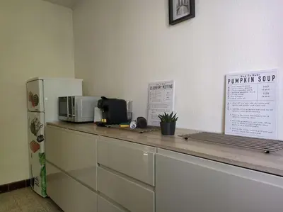 Cuisine ou kitchenette dans l'établissement Maison 3 chambres 6 lits Netflix Parking