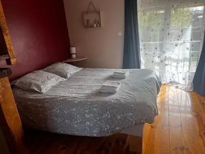 Un ou plusieurs lits dans un hébergement de l'établissement La Ferme du Tilleul