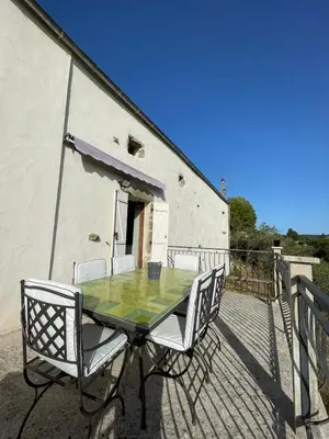 Balcon ou terrasse dans l'établissement Gîte le Ch'armançon