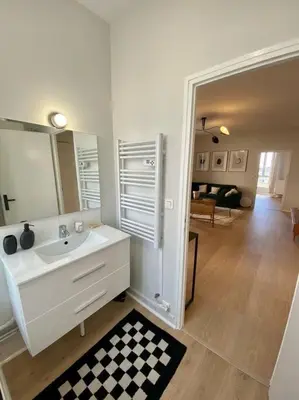 Salle de bains dans l'établissement Centre ville Dijon gare / Darcy