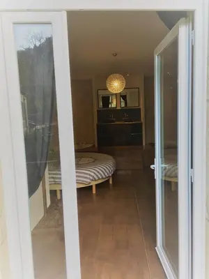 Plan de l'établissement Chambre paisible avec vue sur la montagne