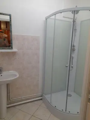 Salle de bains dans l'établissement Appartement Au Bord Du Canal
