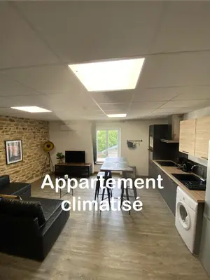 Cuisine ou kitchenette dans l'établissement Les Pichies, T2 Gloria, centre ville