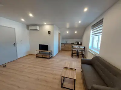 Télévision ou salle de divertissement dans l'établissement Famille House 201