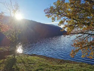 Paysage naturel près de la maison de vacances