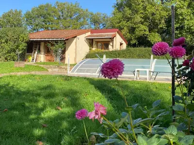 Jardin de l'établissement Gîte du Gué Maraud