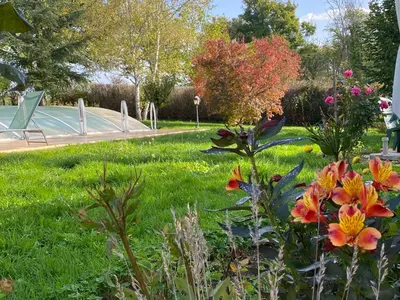 Jardin de l'établissement Gîte du Gué Maraud