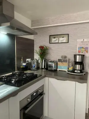 Cuisine ou kitchenette dans l'établissement Convivialetzen