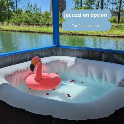 Plan de l'établissement Cottage flottant Premium Jacuzzi privé en supplément